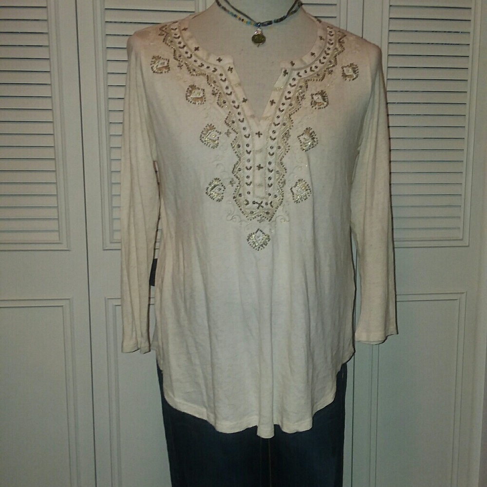 Lucky Brand boho long sleeve